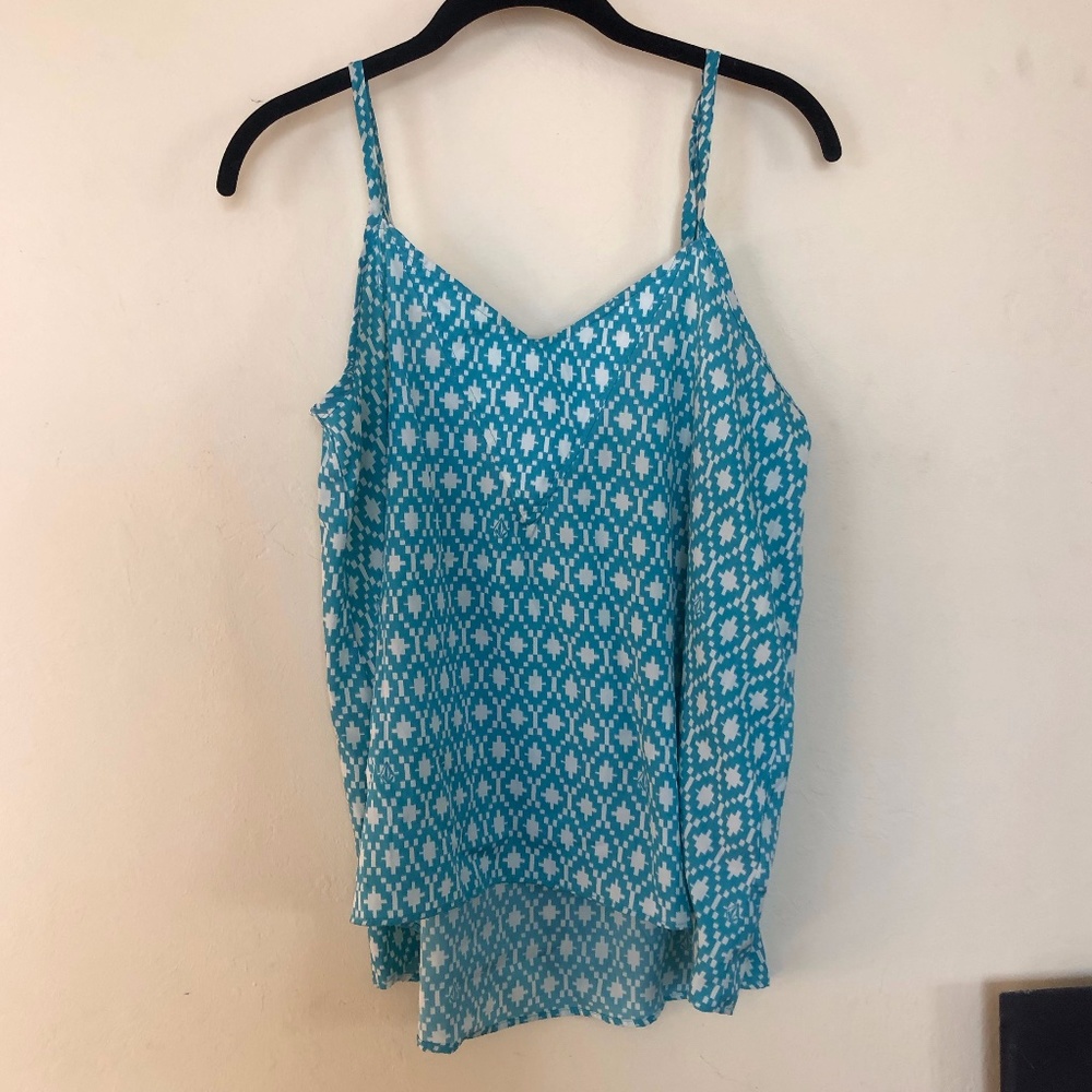 Volcom | Flowy, turquoise tank